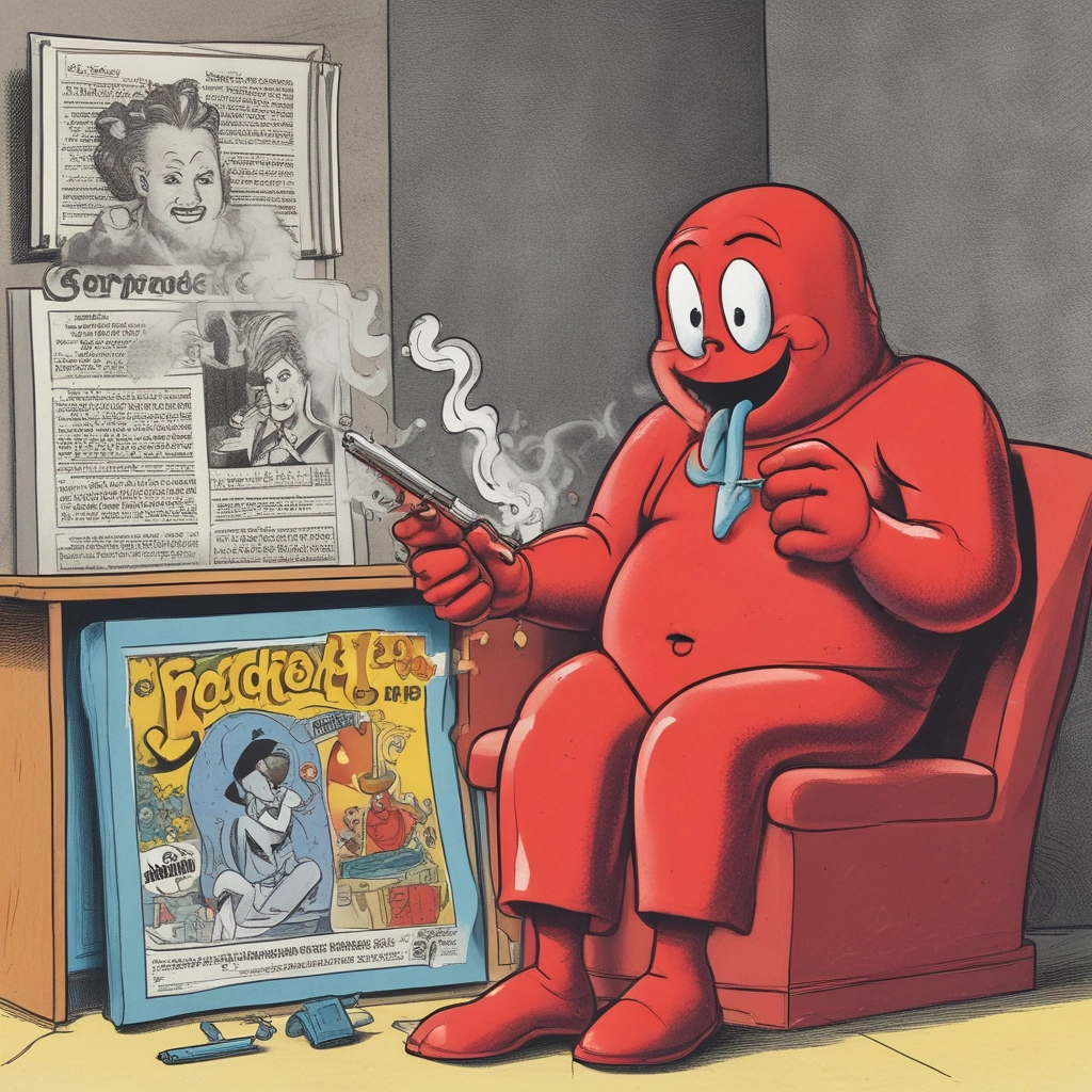 In the room with: The Kool-Aid Man