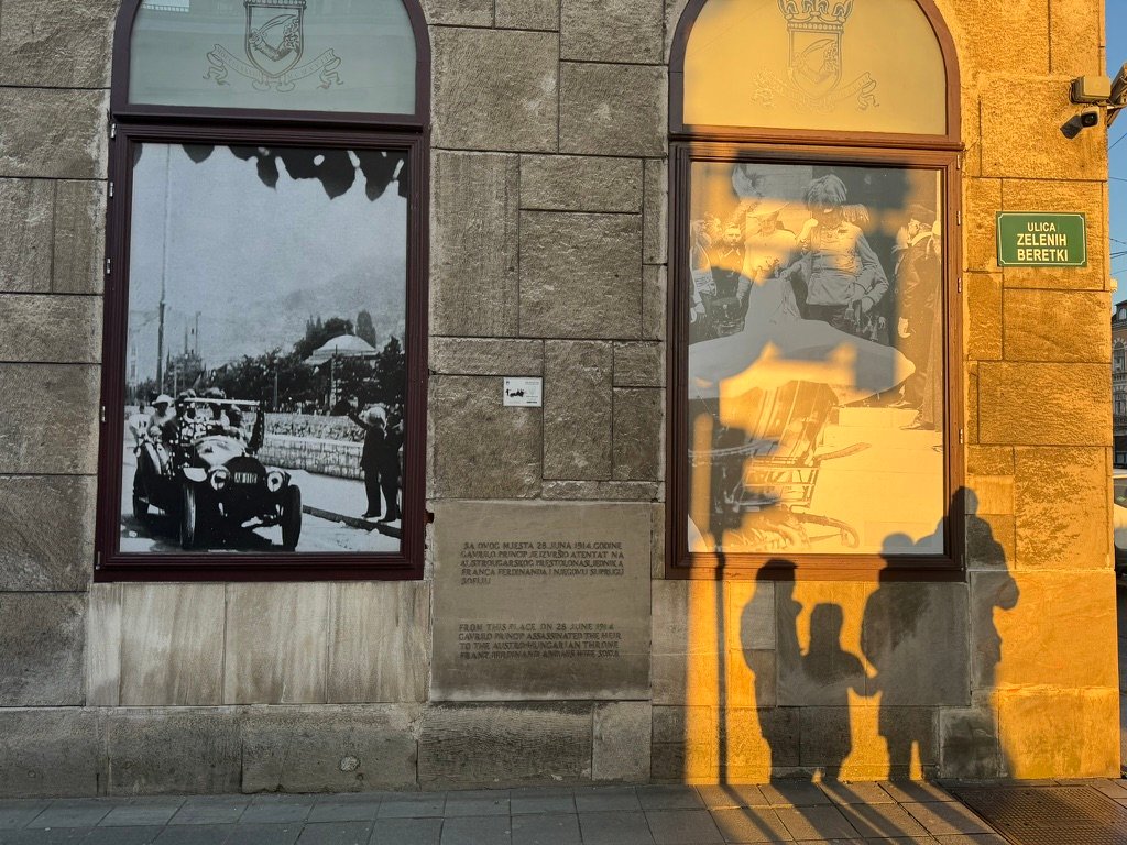 Hmmm... assassination spot that started World War 1. Maybe not.